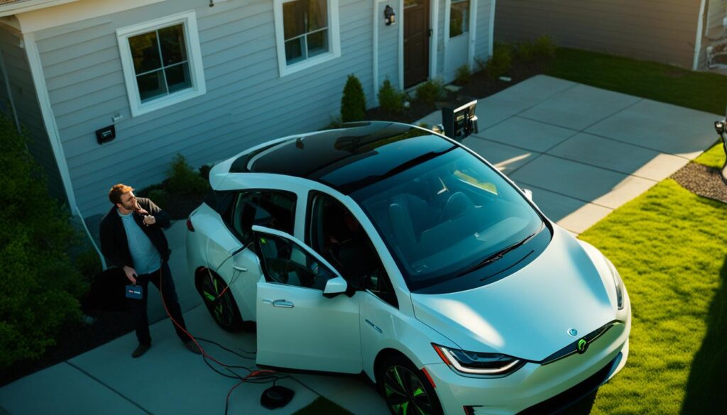 7kw EV charger installation