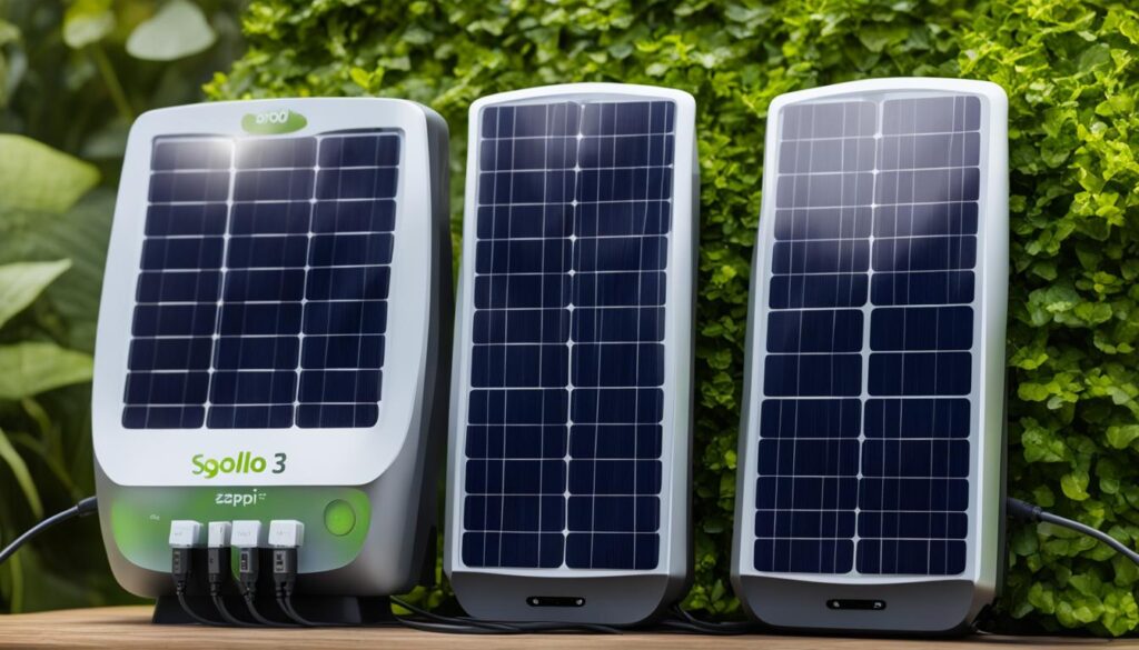 Solar compatible EV charger comparison