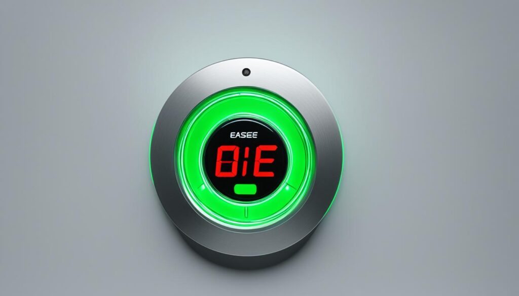 easee one charge status LED indicator