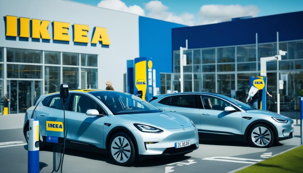 free electric car charging ikea