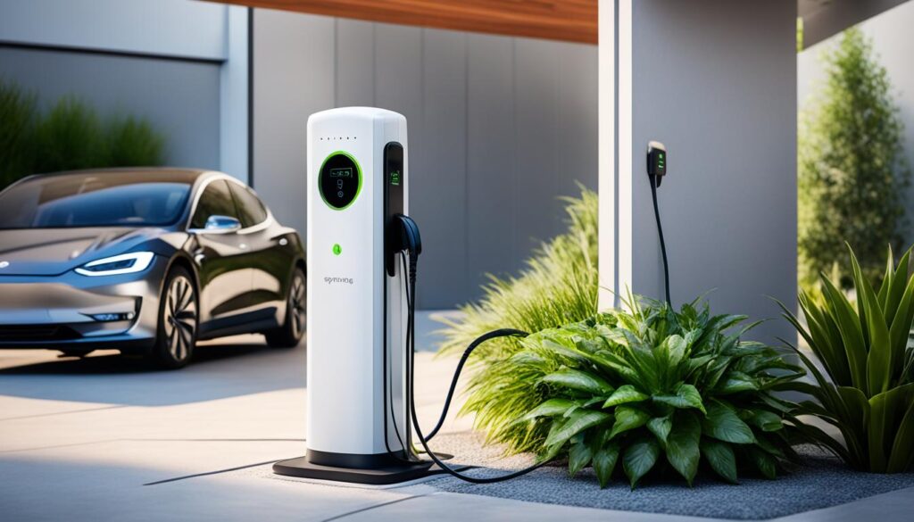 home EV charging setup