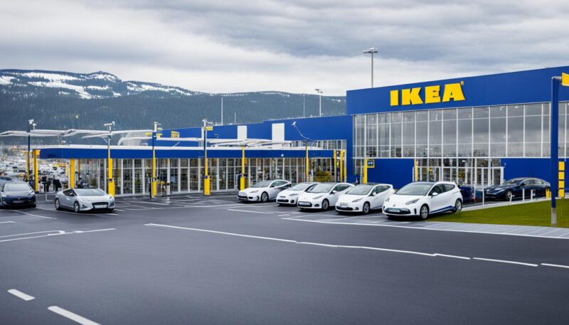 ikea free ev charging