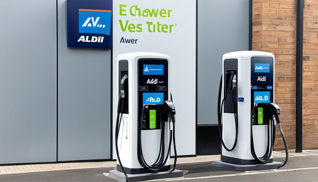 Aldi EV charger comparison with other providers