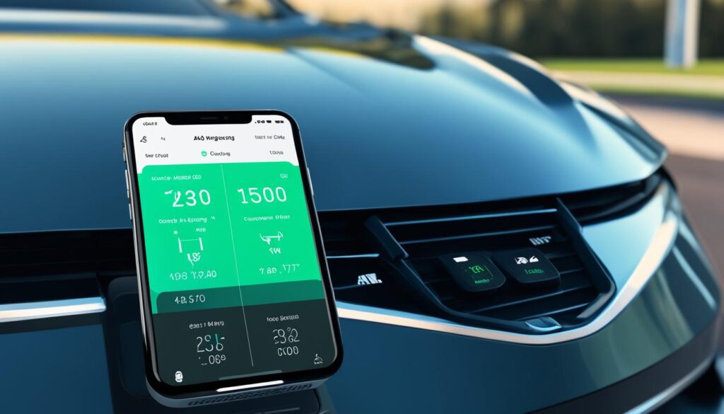 Andersen EV Charger App Interface