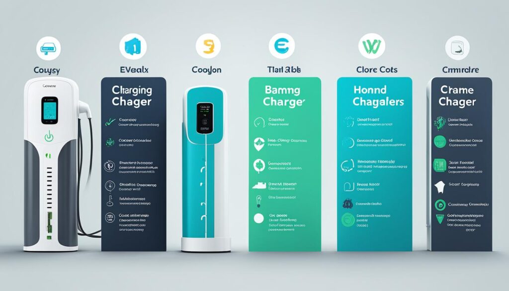 Comparative analysis of top home EV charger brands