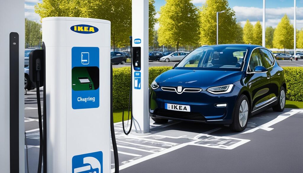 IKEA Electric Car Charging Station