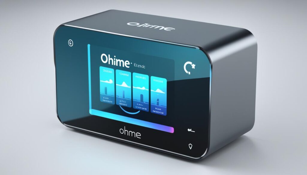 Ohme ePod Interface