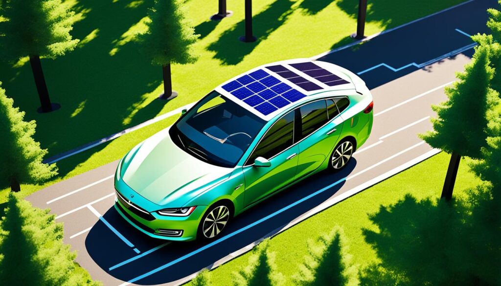 Solar panel car charger diagram