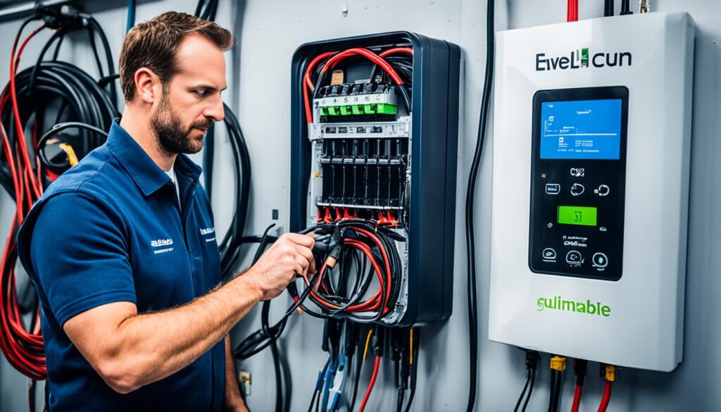 assessing power supply for EV charging