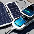 portable solar charger for electric car